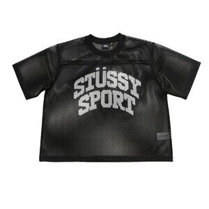 STUSSY SPORTS  MENS TEAM MESH JERSEY BLACK COLORWAY SIZE XL